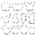 thumbnail image 3 of Lttoisl Stainless Steel Easter Cookie Cutters, 3.1 inch Bunny & Egg Shapes, for Spring Baking and Family Crafting, 3 of 7