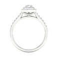 thumbnail image 3 of Imperial 3/4 Ct TDW Marquise Diamond Double Halo Engagement Ring in 10K White Gold (H-I, I2), 3 of 4