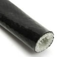 thumbnail image 2 of Black 3ft Fire Armor Sleeve Heat Shield 10mm ID For 6AN Oil Fuel Hydraulic Lines, 2 of 5