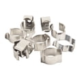 thumbnail image 5 of 10Pcs Spring Terry Clips Open Type Spring Steel Tool Clips Heavy Duty Water Pipe Clamps Hardware, 5 of 9