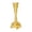 Gold, variant on Candlestick Holder Candle Holder Table Centerpiece Handcrafted Metal Construction for Romantic Dinners and Valentines