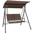 thumbnail image 1 of Costway Balancelle de Patio avec Coussin Doux 2 Places, Auvent Réglable pour Jardin Extérieur, 1 of 9