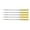 Yellow, variant on 5Pcs Sewing Machine Needle Colorful Stainless Steel Needle Regular Point Needle