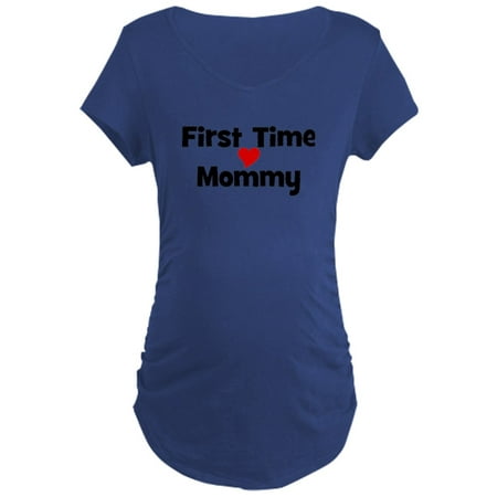 

CafePress - First Time Mommy Maternity T Shirt - Maternity Dark T-Shirt