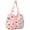 Cherry Bow, variant on Multiple Pockets Corduroy Bag, Large Tote Bag for Women, Ladies Bag Casual Hobo Handbags(Retro Flower)