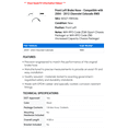 thumbnail image 2 of Front Left Brake Hose - Compatible with 2004 - 2012 Chevy Colorado RWD 2005 2006 2007 2008 2009 2010 2011, 2 of 2