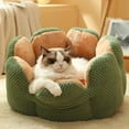 thumbnail image 4 of Cama para mascotas Yuyangstore Nido en forma de flor suave y cálido para perros y gatos, 4 of 8