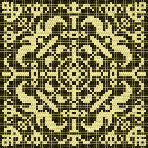 Ahgly Company Machine Washable Indoor Square Transitional Midnight Gray Area Rugs, 7' Square