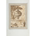 thumbnail image 2 of Louis-Joseph Le Lorrain 17x24 Gold Ornate Framed and Double Matted Museum Art Print Titled - Frontispiece for a Suite of Vase Designs (Mid-18th Century), 2 of 4