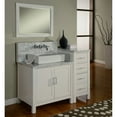 thumbnail image 5 of J and J International 7080D1-WWC 84 In. Horizon Double Vanity Sink Console With Pearl White Finish, 5 of 6