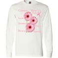 thumbnail image 3 of Inktastic Inspirational Breast Cancer Panel Long Sleeve T-Shirt, 3 of 5
