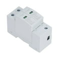 thumbnail image 1 of 100KA Surge Protective Device, House Voltage Protector Voltage  IP20 Surge Arrester Device for Distribution Box 35mm Electrical Guide Rail Installation, 1 of 8