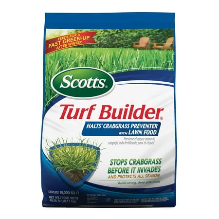 UPC 032247031158 product image for Scotts Turf Builder Halts Crabgrass Preventer with Lawn Food  40.05 lb | upcitemdb.com