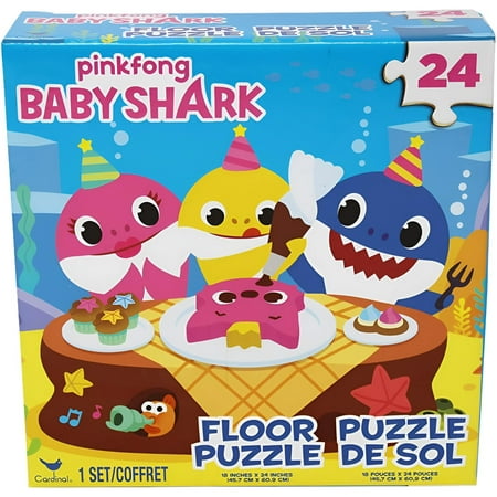 Baby Shark Floor 24 piece puzzle 18" x 24"