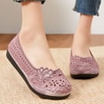 thumbnail image 2 of ibiyuan Womens Orthopedic Walking Shoes Arch Support Women's Walking Shoes Mesh Knitted Platform Non- Womens Sneakers Comfortable Hands-Free Mary Jane Shoes Women Pull-On Shoes, 2 of 5