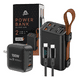 thumbnail image 1 of Kit Power Bank 30,000mAh Mr. Gadgets con carga rápida 100W + Cubo USB-C, compacto y portátil, compatible con iPhone, Samsung, Huawei y más, ideal para viajes, oficina y carga múltiple., 1 of 10