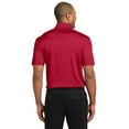thumbnail image 2 of Port Authority K540P Mens Silk Touch Performance Pocket Polo T-Shirt, Red - 4XL, 2 of 2