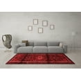 thumbnail image 3 of Ahgly Company Indoor Round Persian Red Traditional Area Rugs, 4' Round, 3 of 4