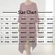 thumbnail image 4 of TaTaai Women's Spring Summer Casual Dress 3/4 Sleeve Round Neck Solid Color Loose Fit Hi-Lo Hem Ankle Length Shift Dress Soft Stretchy Gift, 4 of 7
