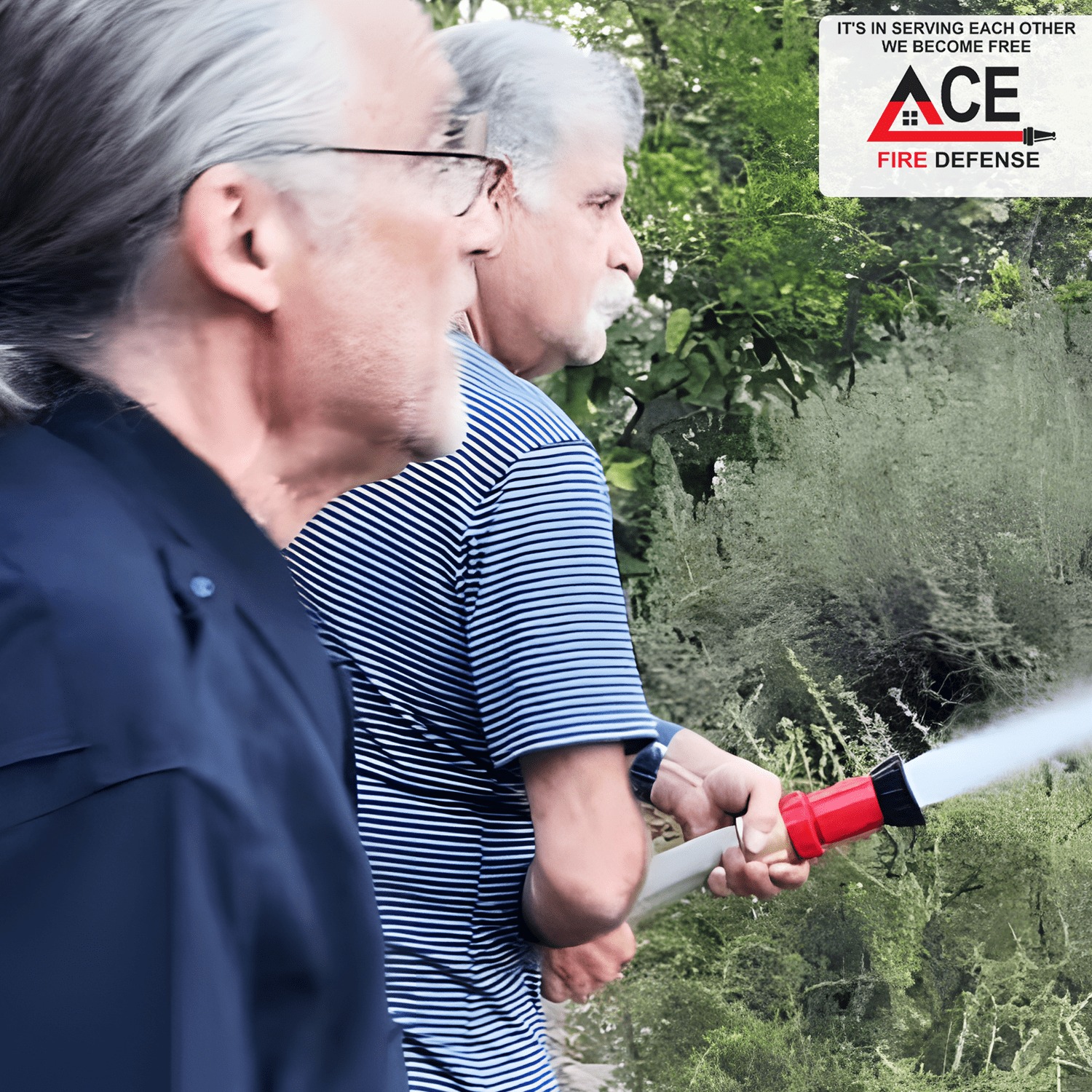 Fire Hose Nozzle 1.5" NH/NST Jet Fog | High Pressure Hose Nozzle for Firefighter | Adjustable Polycarbon Brass Baffle Sprayer Nozzle | Fire Hydrant, Dust Control, Wildfire Defense | 80 GPM, 100 PSI