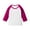 Hot Pink, variant on Girls 3/4 Sleeve T-shirts Crew Neck Colorblock Casual Fashion Raglan Tee Tops 3-14 Years Tshirts for Boys (13 Years, White 02)