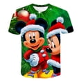 thumbnail image 1 of Summer Kids Mickey Mouse T-Shirts Fashion Boys Girls Tees Tops Children Disney Short Sleeves Cartoon Casual T Shirts 4-14 Years6T Gao Jinjia LED, 1 of 2