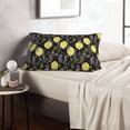 thumbnail image 6 of Sikiie Lavender Flowers Print Plush Pillow Cover, Wrinkle-proof and Stain-resistant Pillow Protector without Pillow Core, Home Decoration-20"x30", 6 of 6