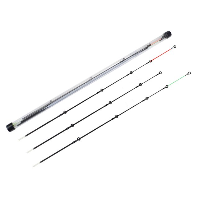 Youkk 3x Canne à Carpe Demi-Embout de Radeau Réparation Fibre de Verre 072 Accessoires Canne à Pêche Mangeoire pour Canne à Pêche Type 072