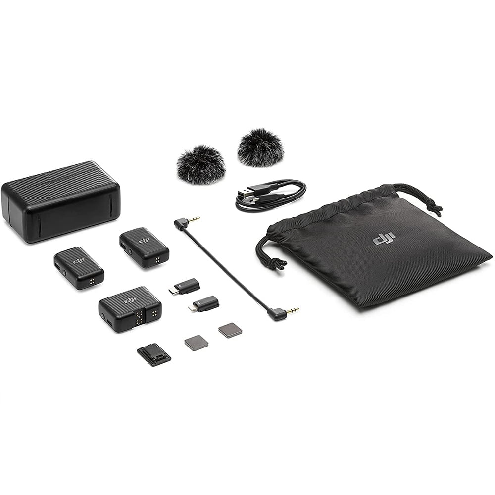 DJI Wireless Microphone System and Audio Recorder