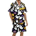 thumbnail image 3 of Halloween Loungewear Soft Casual Home WearLoungewear 2 Piece Pjs,#17 L, 3 of 4