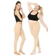 thumbnail image 2 of Stretch Is Comfort Women's Oh so Soft PS Leggings Beige X-Large, 2 of 6