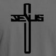 thumbnail image 3 of CafePress - Jesus Cross Men's Comfort Colors® T Shirt - Mens Comfort Colors Shirt, 3 of 5