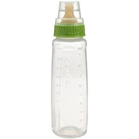 Gerber First Essentials Clearview Bottle in Assorted Colors with Latex Nipple, Colors May Vary 1