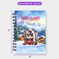 thumbnail image 5 of Hello Welcome Winter The Ski Ragdoll Snowy Day Spiral Bound Journal Cat Lover Kitten Owner Gifts Idea 5x7in Spiral Notebook - 13013, 5 of 5
