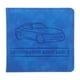 thumbnail image 1 of Estuche organizador de cuero sintético para documentos esenciales del vehículo, para tarjetas de seguro y matrícula de coche, para la documentación del carnet de conducir., 1 of 6