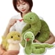 thumbnail image 2 of Swag Huge Green Python Snake Plushie Cute Light Green Snakes Pillow for Children Boys Birthday Gift, 2 of 5
