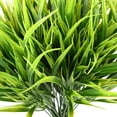 thumbnail image 4 of Artificial Grass Plants Fake Grass Plant Artificial Flowers for Outdoors Plants Faux Wheat Grass for Outdoor UV Resistant Plastic Greenery Plants (, Green), 4 of 5