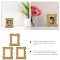 thumbnail image 3 of HLONK 3 Pcs Ornament Gold Decor Vintage Picture Frame Vintage Photo Frames Mini Frames Small Picture Frame, 3 of 6