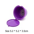 thumbnail image 4 of 3 filtros de cápsula de café para tazas de café recargables para Dolce Gusto (púrpura), 4 of 7