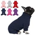 thumbnail image 1 of Pijama para perro, cuello alto, forro polar térmico para perros pequeños, 1 of 5