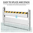 thumbnail image 4 of Hemoton Reusable Flood Barrier for Outdoor Use with Modular Design and Safety Warning ps, 4 of 7