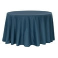 thumbnail image 1 of 1 Pc, Economy Polyester Tablecloth 108" Round - Navy Blue For Occasional Use, One-Time Events, Or Casual Affairs, 1 of 1