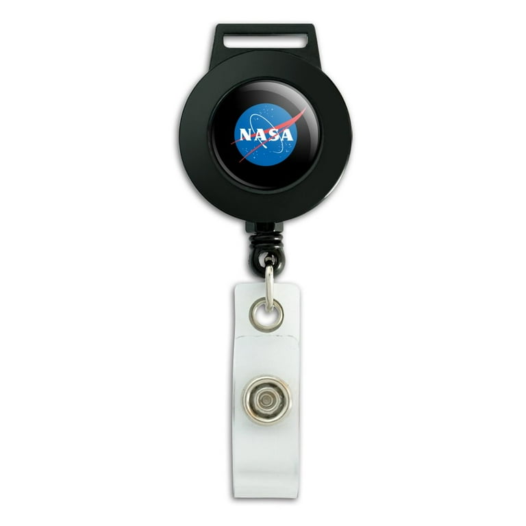 NASA Official Meatball Logo Lanyard Retractable Reel Badge ID Card Holder -  Walmart.com