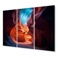 thumbnail image 2 of Designart "Upper Canyon Wonders III" Canyon & Desert Metal Wall Décor Set, 2 of 5