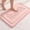 Pink, variant on Bathroom Rug Absorbent Non-Slip, Machine Washable Soft Comfortable Quick-Drying Shaggy Bath Mat, Thick Microfiber Floor Mat with Secure Backing for Tub Side Sink Vanity