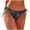 Navy, variant on RPVATI Tie Side Low Rise Bikini Bottoms for Women Bikini Solid Bathing Suit Bottoms