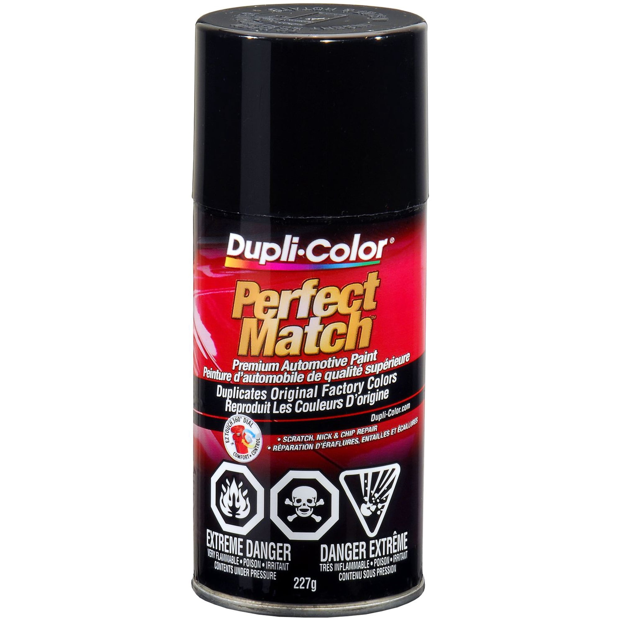 VHT Dupli-Color EBUN01007 Perfect Match Automotive Spray Paint - Universal Gloss Black - 8 oz. Aerosol Can