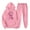 Hot Pink, variant on Womens ClothingPlus Size Fayshow0 Outfits Women'S Sports Tracksuits Long Sleeve Pullover Hoodies Sweatshirt Loose Coat and Sweatpants Fall Winter Suit