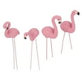thumbnail image 1 of Cute Flamingo Gifts, Resin Material Flamingo Yard Statue Fine Details  For Lawn, 1 of 8