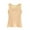 Beige, variant on Women Solid Cotton Fleece Lined Cami Tank Top Wide Strap Thermal Undershirt Fall Winter Basic